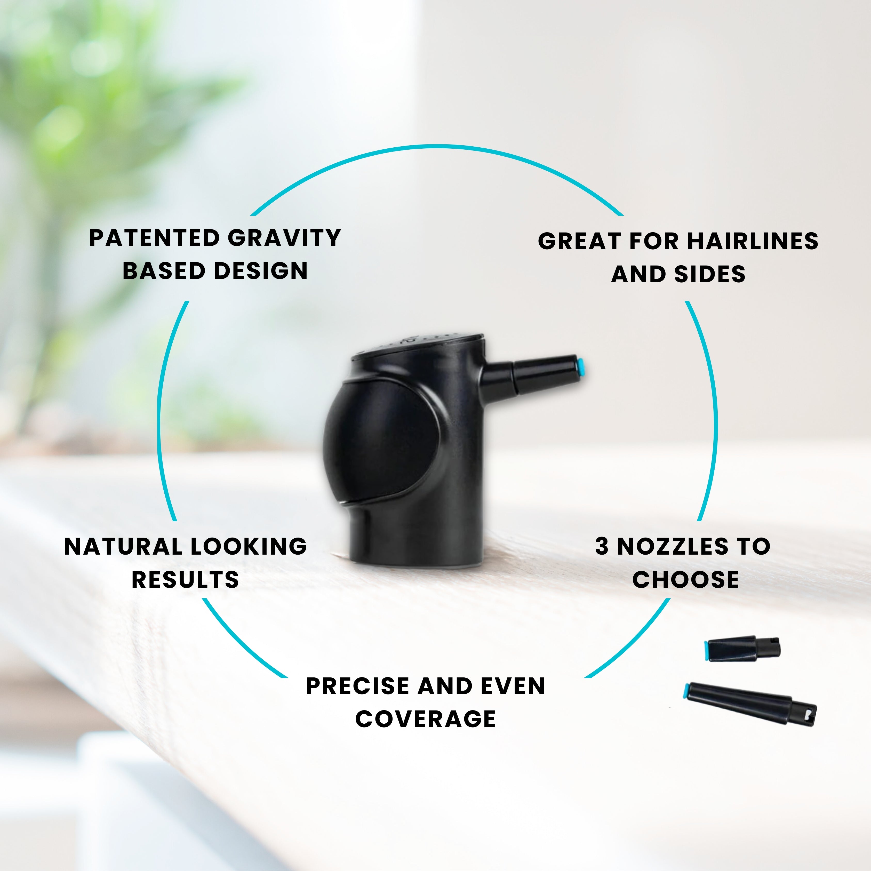Hair Thickening Fibers (15g) + Application Tools (31% SAVINGS)
