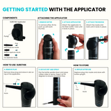 Hair Thickening Fibers (15g) + Application Tools (31% SAVINGS)