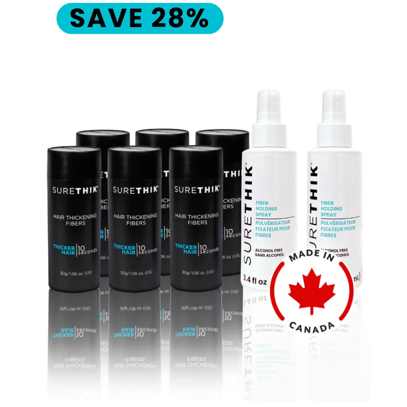 Hair Fiber Extra Value Package (28% Savings)