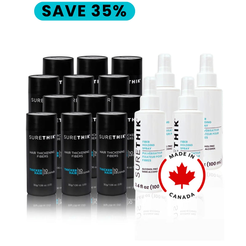 Hair Fiber Mega Value Package (35% Savings)