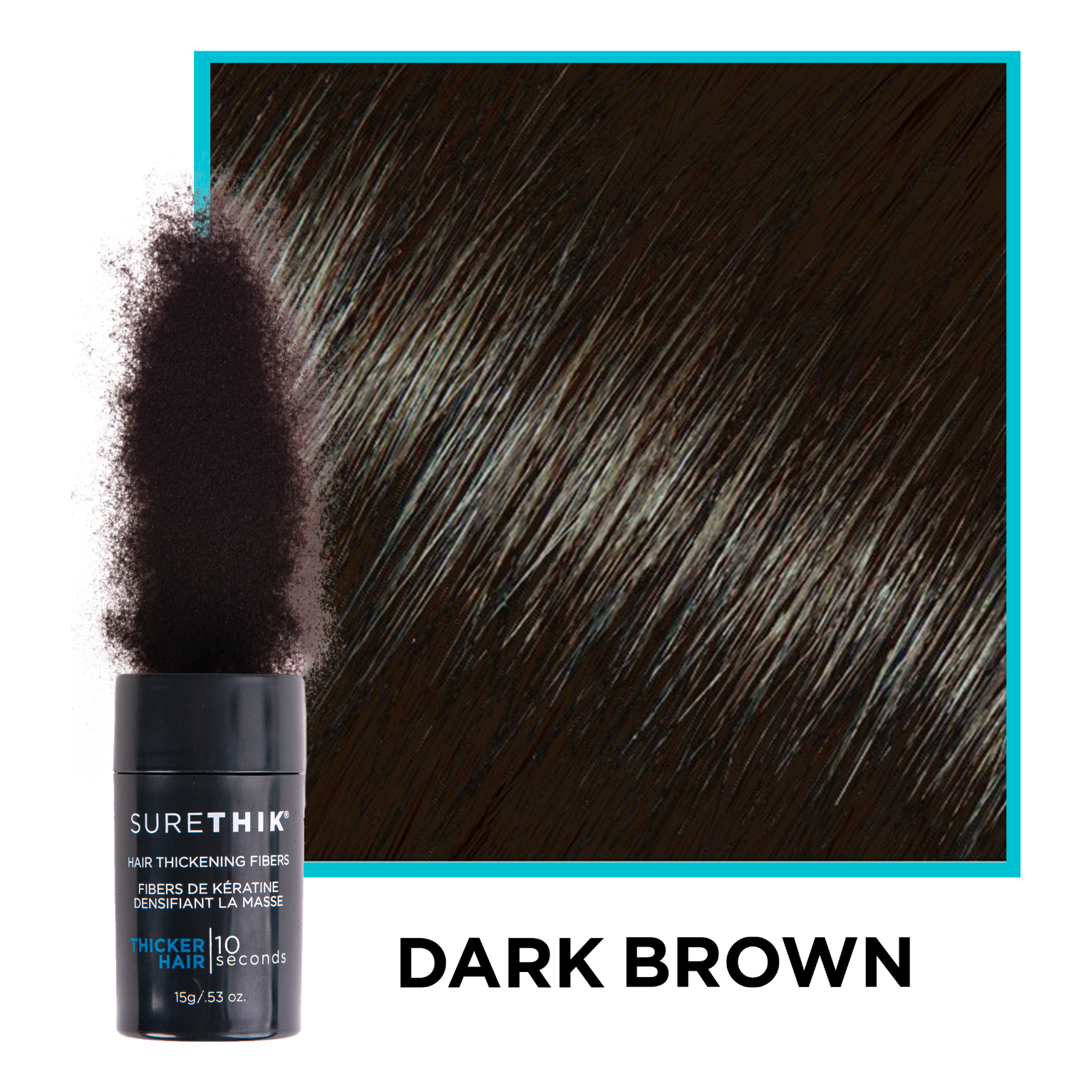 Hair Thickening Fibers (15g) + Application Tools (31% SAVINGS)
