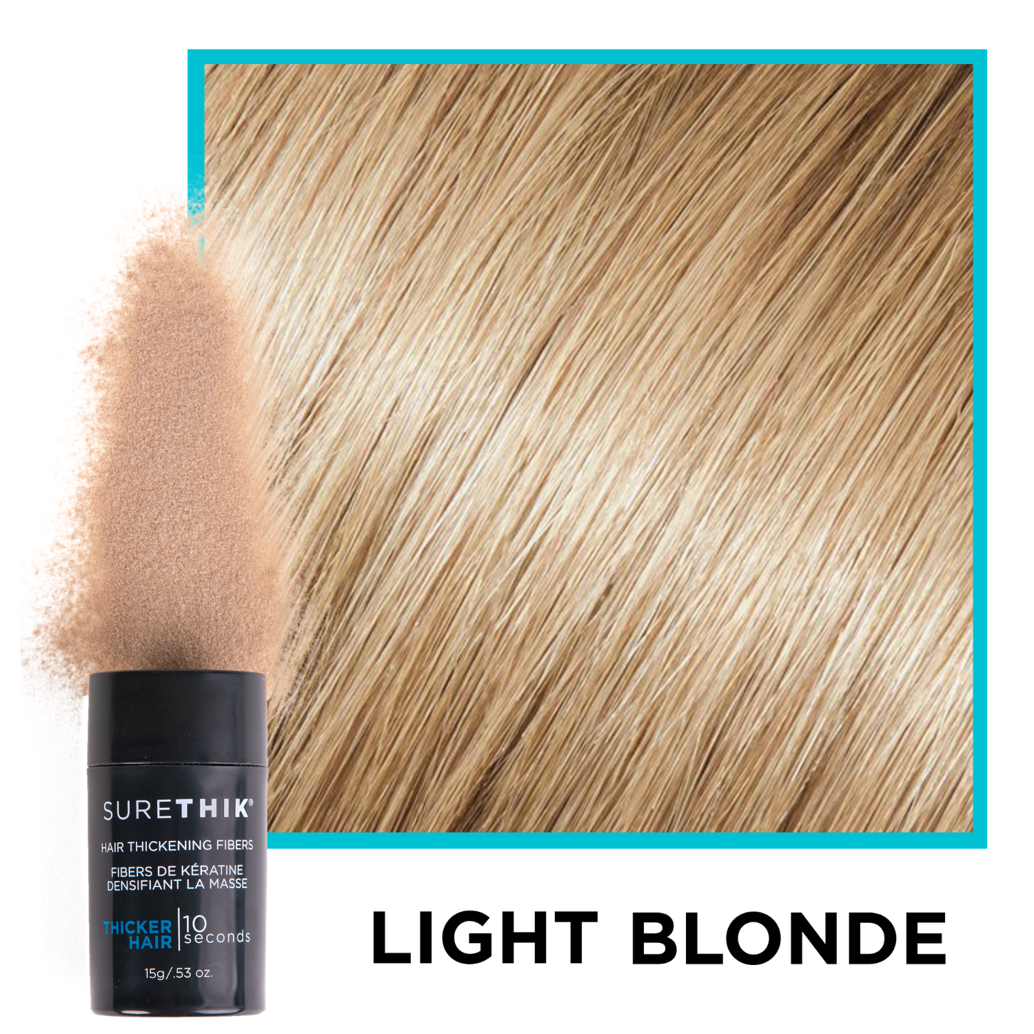 Hair Thickening Fibers (15g) + Application Tools (31% SAVINGS)