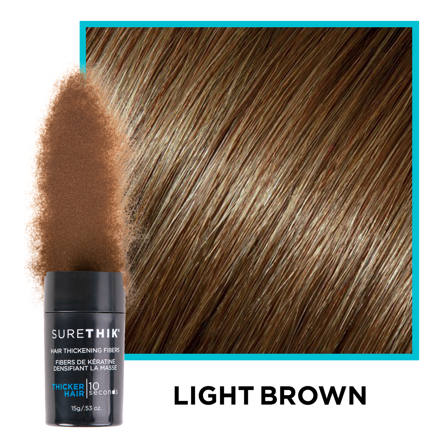 Hair Thickening Fibers (15g) + Application Tools (31% SAVINGS)