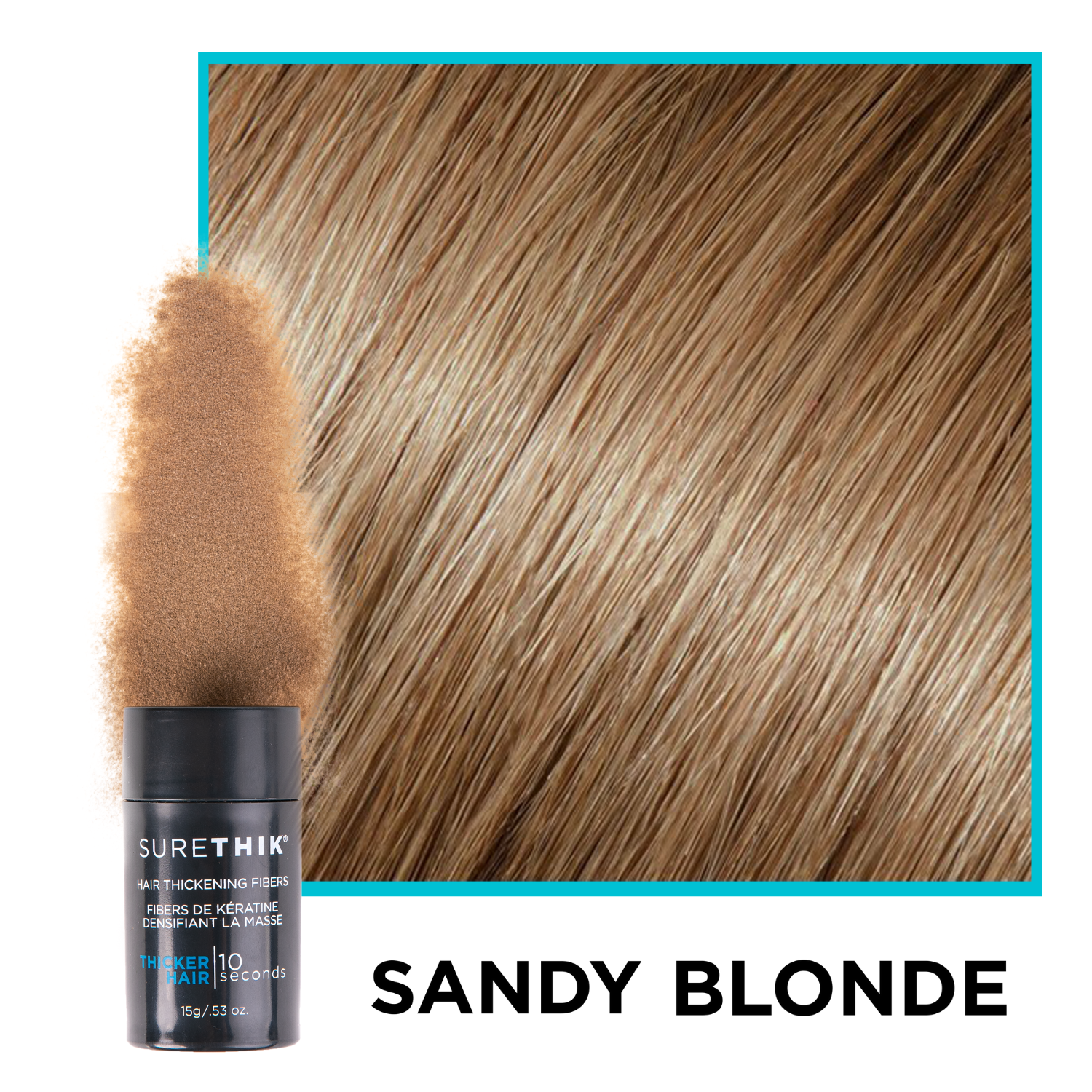 Hair Thickening Fibers (15g) + Application Tools (31% SAVINGS)