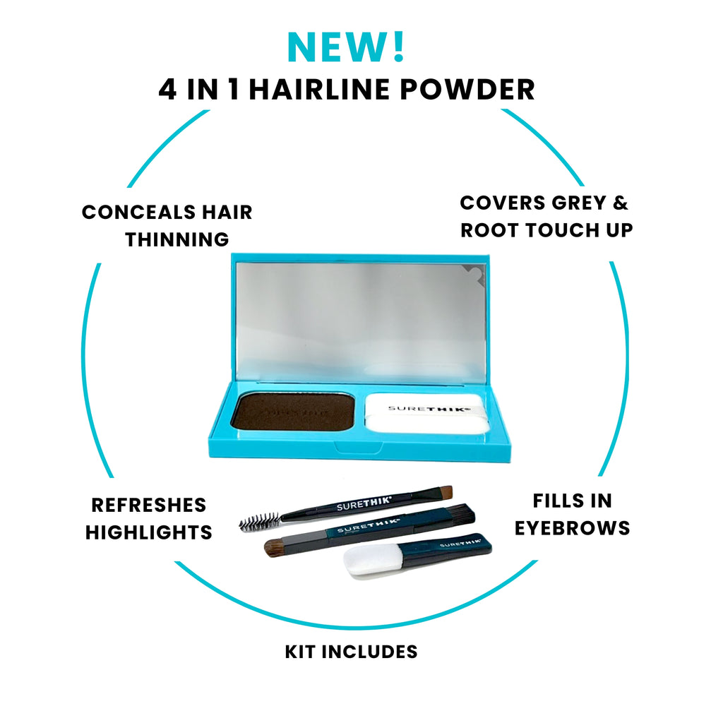 NEW! 4 in 1 Hairline Powder SURETHIKCANADA
